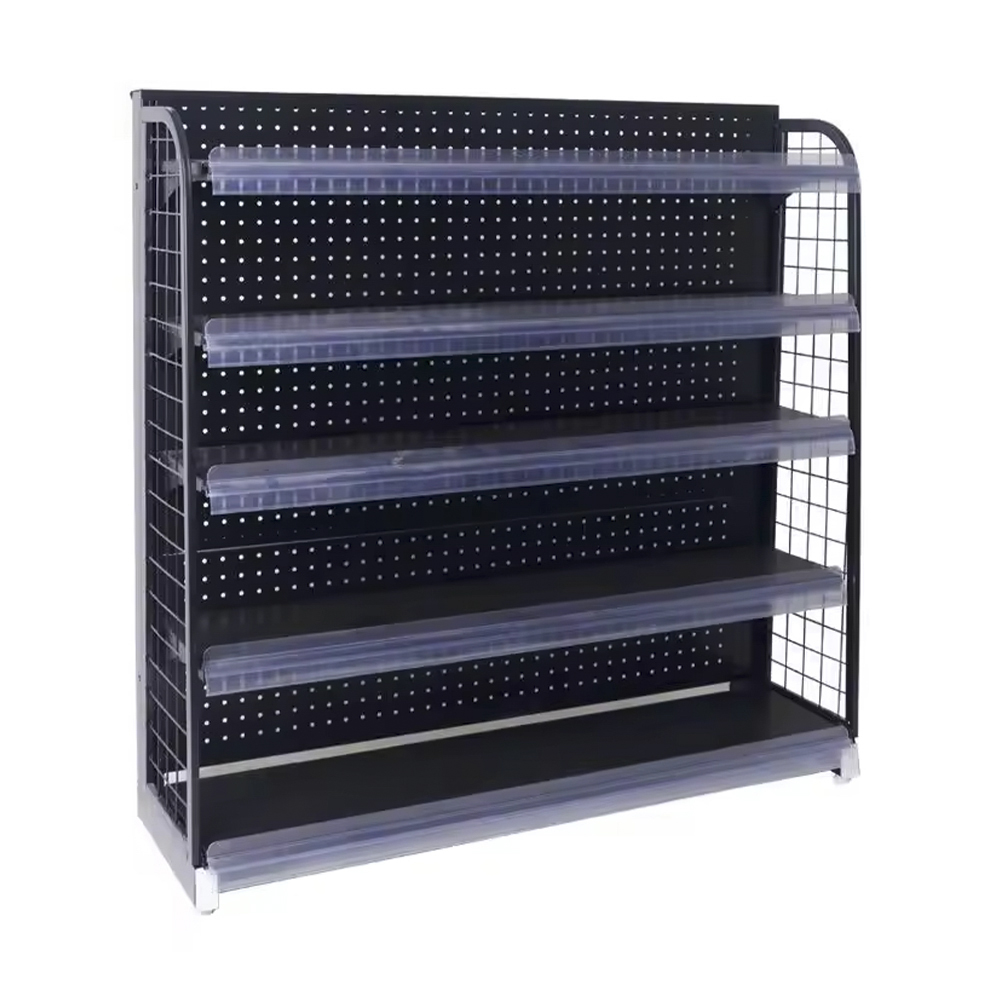 Supermarket Multi-Tier Product Display Shelving